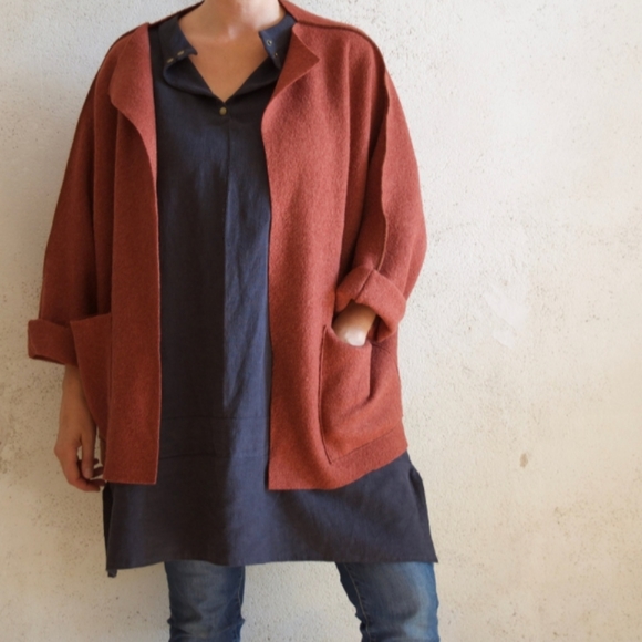 Wool Coatigan by loom and hyde - Picture 2 of 10